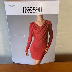 Wolford Cool Wool Dress Black M